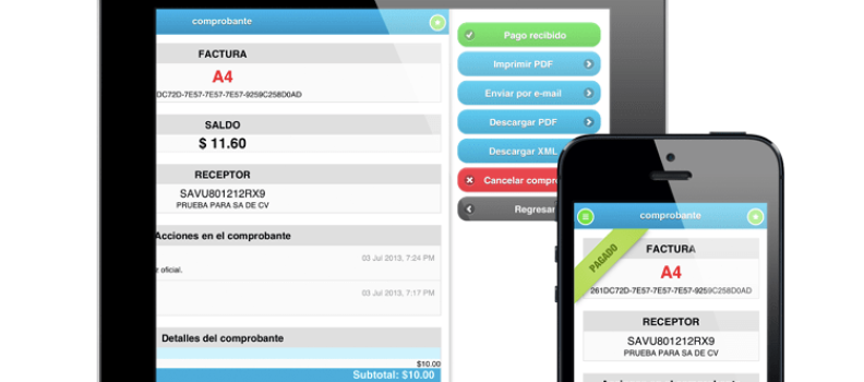 Formatos para realizar facturas electrónicas